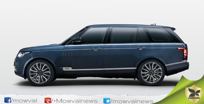 JLR Range Rover Autobiography by SVO Bespoke Launched In India