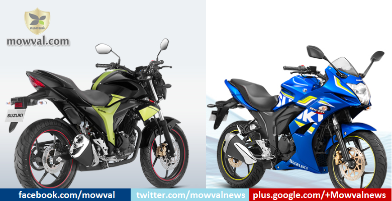 Suzuki Gxxer and Gixxer SF rear disc brake variants launched