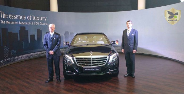 Mercedes launched the Maybach S600 Guard at price of Rs 10.5 crore