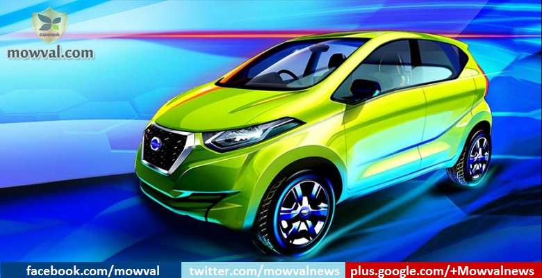 Datsun released the sketch of Redi-GO: Launching on April 14