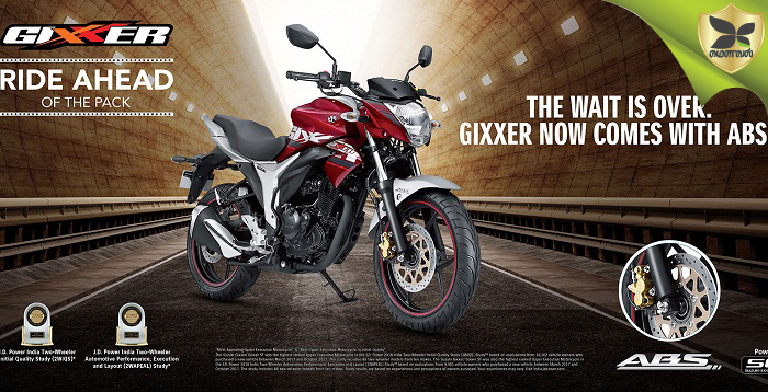 Suzuki Gixxer ABS Launched In India At Rs 89,578