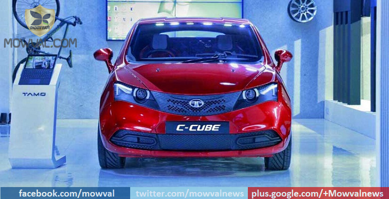 Tata Revealed The C-Cube Concept Hatchback