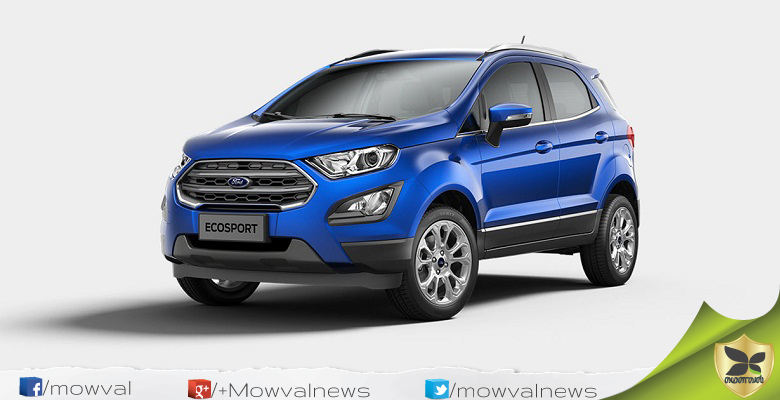 2018 Ford EcoSport to be launched on 15 September
