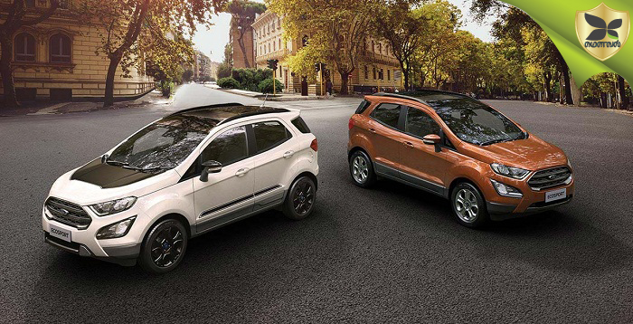 Ford EcoSport Thunder Edition Launched In India At Starting Price Of Rs 10.18 Lakh
