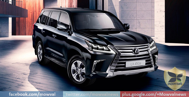 Lexus LX 450d launched in India at Rs 2.32 crore