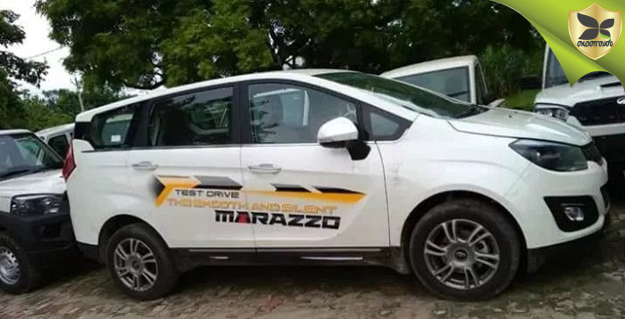 Mahindra Marazzo Spied Completely